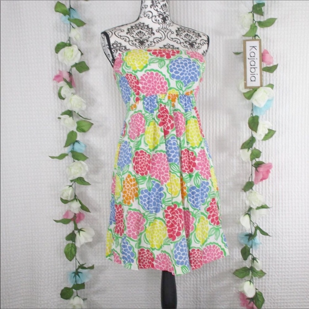 LILLY PULITZER Strapless Dress Size 0
